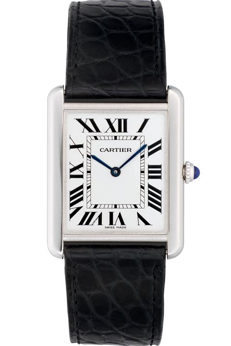 cartier tank paris vintage|cartier tank solo large.